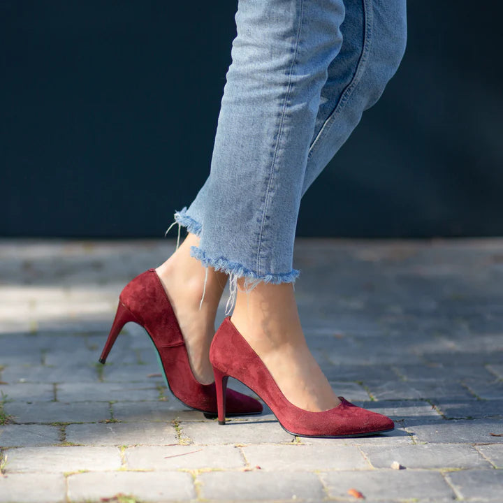 Decollet Bordeaux Decolte Stiletto Tequila Sandal 85 ARGENT