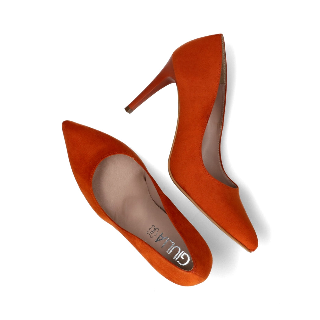 Orange Suede Orange Stilettos Shoes Orange Oasis 8cm Heels Chic